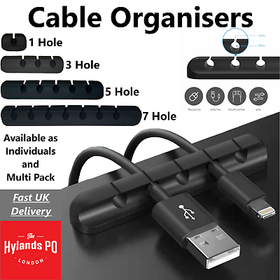 Cable organiser clips deals