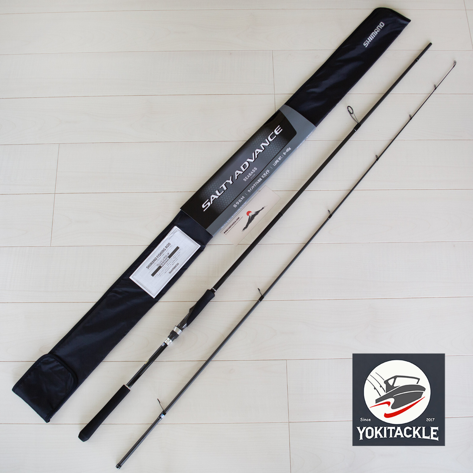 Shimano SALTY ADVANCE SEABASS S96M Spinning Rod Free