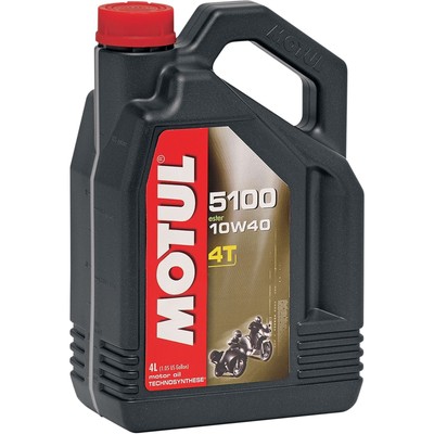 Motul 5100 Ester/Synthetic Engine Oil 10W40 - 4/Liter 104068
