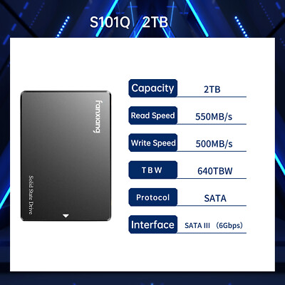 Fanxiang 2.5'' SATA SSD 512GB 1TB 2TB 4TB Solid State Drives 128GB 256GB SSD LOT