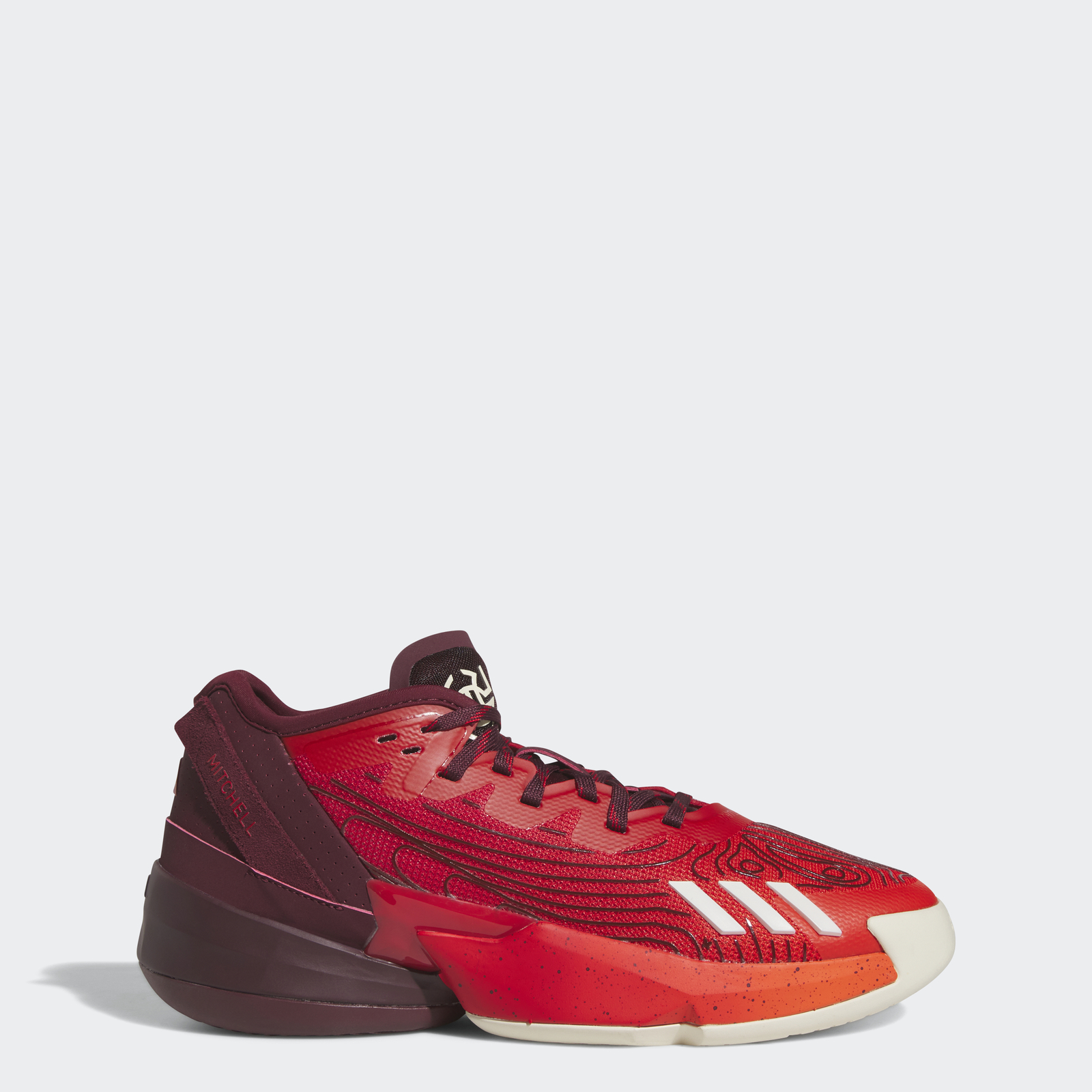 

Adidas DON Issue 4 Обувь HR0725_LRG80 Better Scarlet / Cream White, Better scarlet / cream white / shadow red, adidas D.O.N. Issue