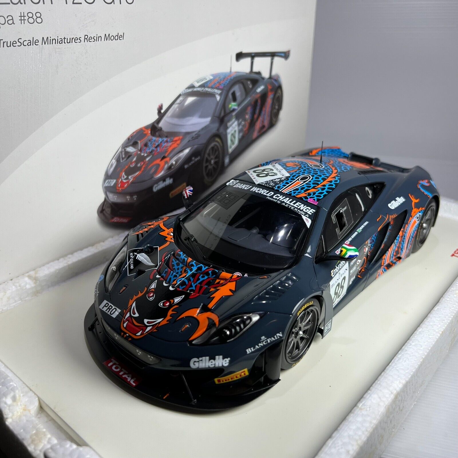 1/18 TSM McLaren MP4-12C GT3 2013 24 Hours of Spa #88 1/18 TSM McLaren MP4-12C GT3 2013 24 Hours of Spa #88