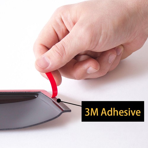 Dark Black Side Wind Deflectors Window Visors Vent For 01-05 Honda Civic Coupe