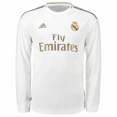 ADIDAS ORIGINALS ADIDAS REAL MADRID HOME AUTHENTIC SHIRT 2019-20 - LONG SLEEVE