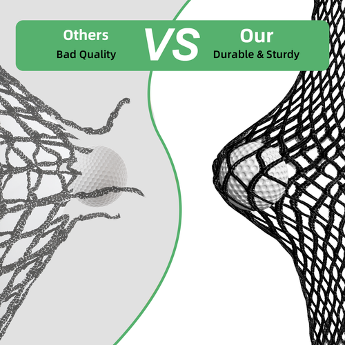 Golf Practice Barrier Net Ball Sports High Impact Hitting Netting 10x10/15/20ft