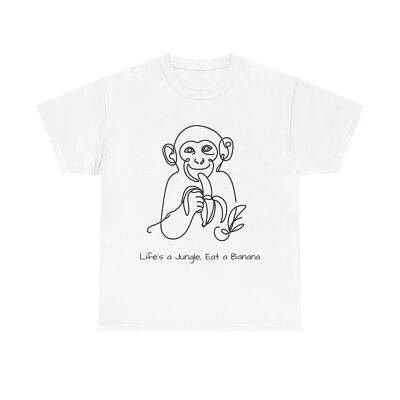 Cheeky Monkey - Unisex Cotton T-Shirt