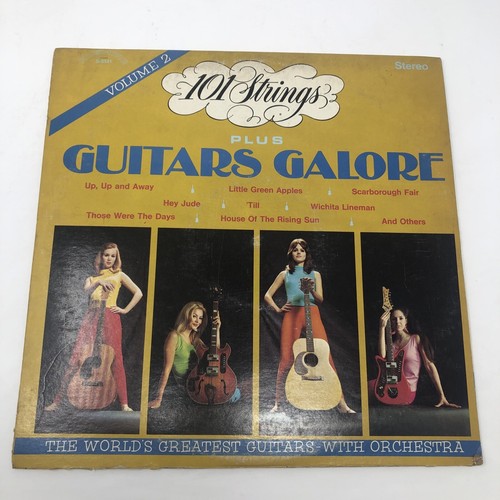 101 Strings Plus Guitars Galore Vol. 2 Vinyl Album Allshire S5141