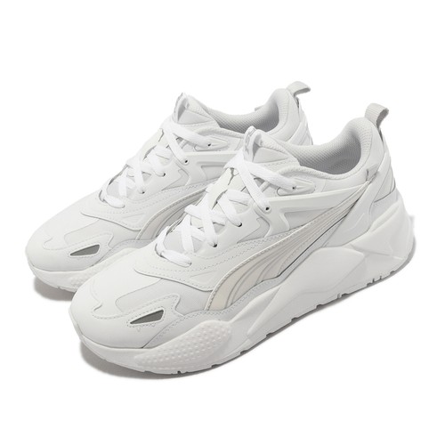 

Мужские повседневные модные туфли унисекс Puma RS-X Efekt Reflective White Silver 390777-02, Белый, Rs-x Efekt Reflective