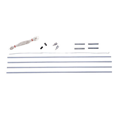 STANSPORT 750 FIBERGLASS POLE REPLACEMENT KIT FAMILY TENTS 9 MM NEW