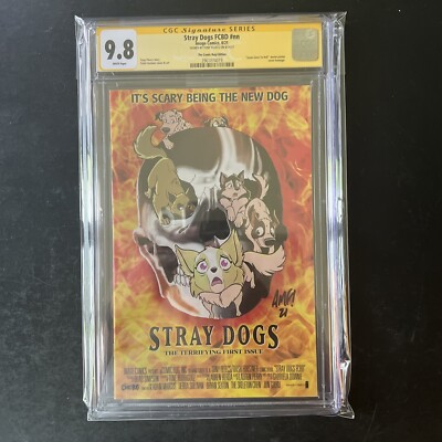 Stray Dogs FCBD CGC SS 9.8 Signed by Tony Fleecs Comic Bug Jason Goes to Hell