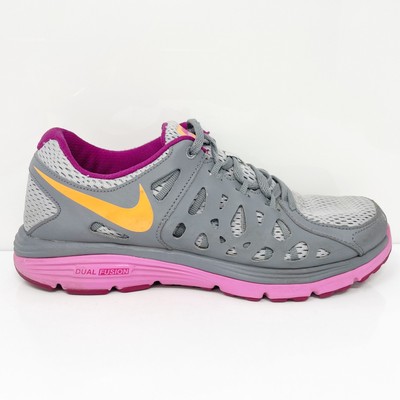 

Nike Womens Dual Fusion Run 2 599564-011 Серые кроссовки для бега, размер 8, Серый, Dual Fusion Run 2