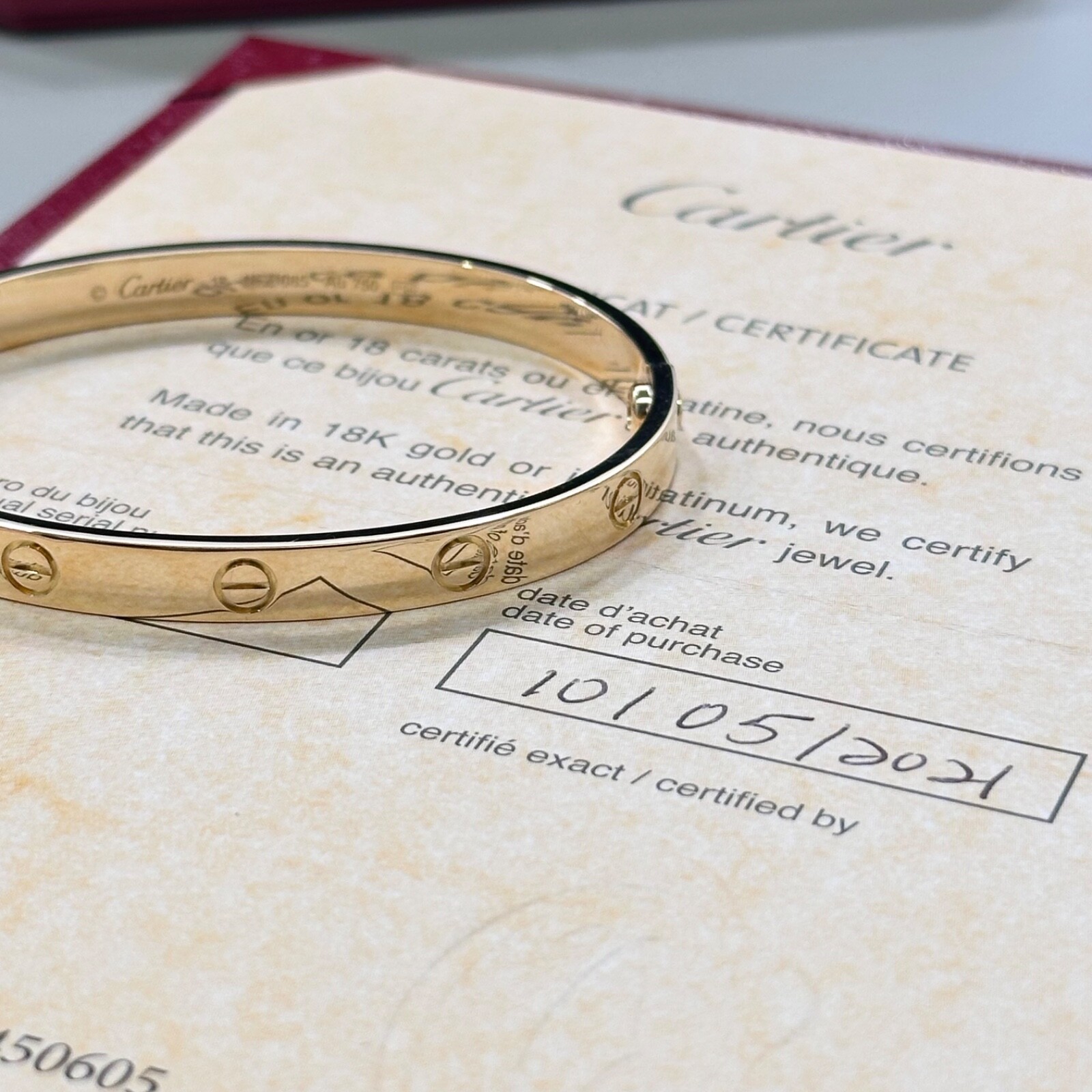 【空箱】Cartier Love Bracelet 空箱】Cartier Love Bracelet - メルカリ