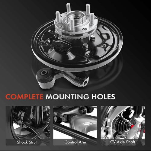 Rear Driver Steering Knuckle & Wheel Hub Bearing Assembly for Subaru Forester