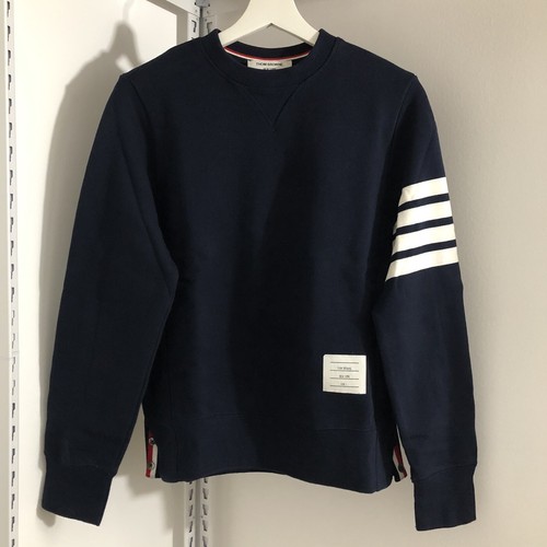 パーカー・フーディ Thom Browne Navy Blue Cotton Sweatshirt パーカー・フーディ Thom Browne Navy Blue Cotton Sweatshirt