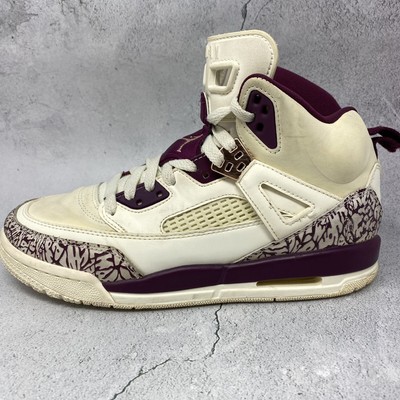 purple and gold youth basketball shoes