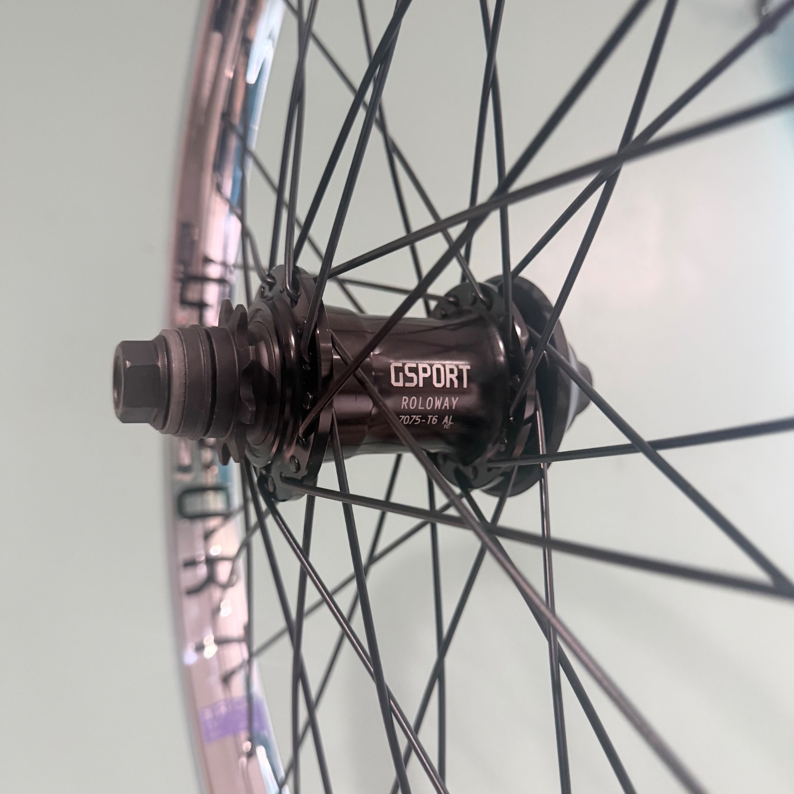 Flybikes Front Hub フロント完組ホイール チタンボルト Alienation