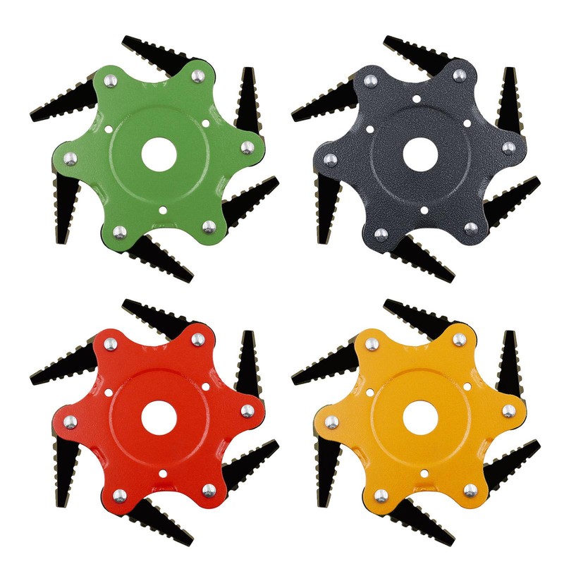 Weed Eater Blade Five-leaf Weed Eater Head Steel Wire Brush Straight Decent