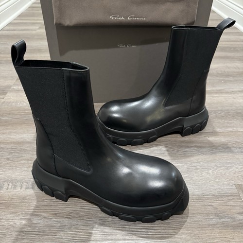 靴 Rick Owens BEATLE BOZO TRACTOR 41 Beatle Bozo Tractor in Amethyst/Clear – SVRN