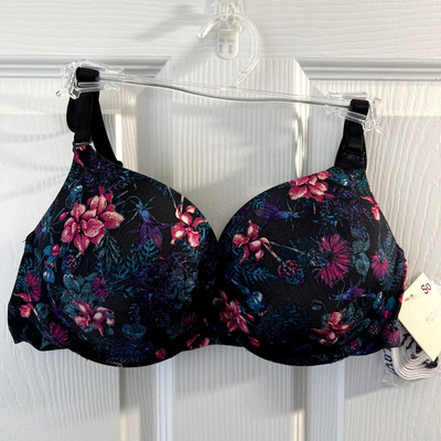 NEW SO Push-Up Medium Left,Convertible,Underwire 36C Multi-Color NWT