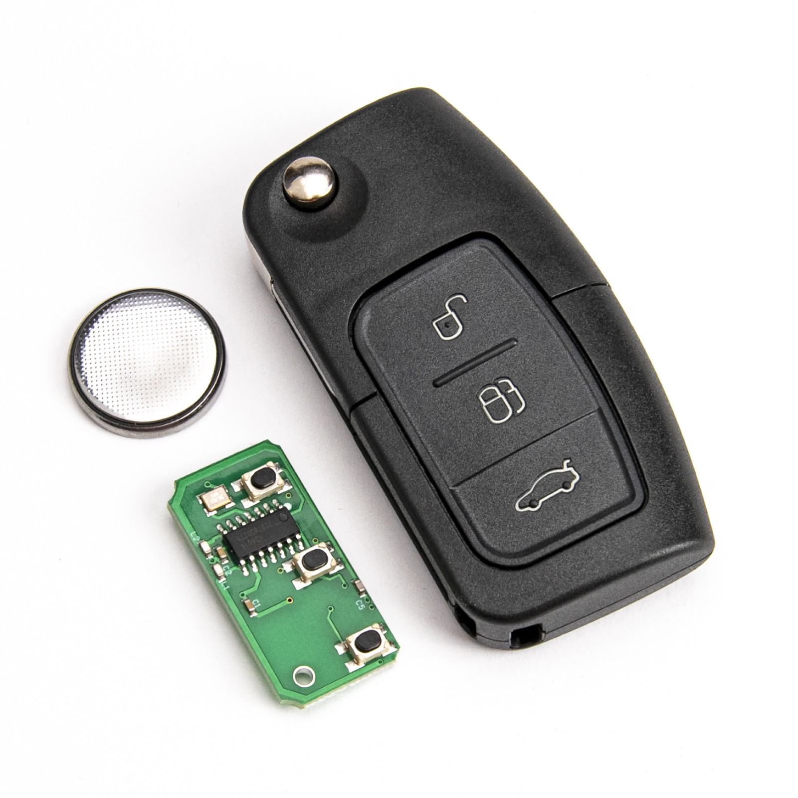 FUNKSCHLÜSSEL FÜR FORD B-MAX C-MAX FIESTA FOCUS FOCUS MONDEO S-MAX 4D63 433Mhz