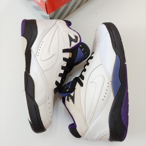 1992 Nike Air Sonic Flight Mid Vintage Vtg OG 90s DeadStock 8.5 Grape V 5 NIB