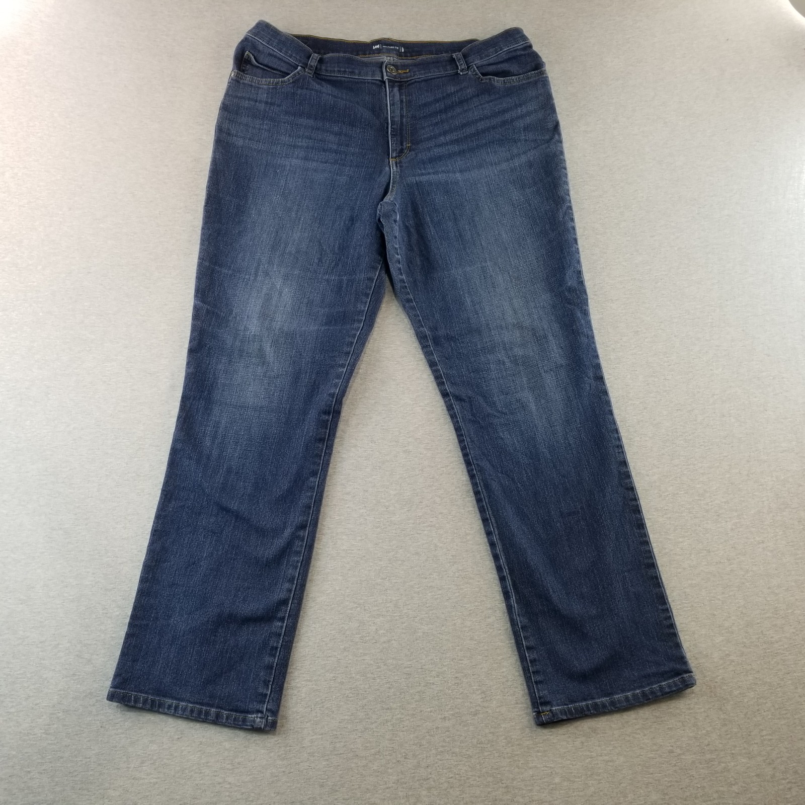 Lee Jeans Women's Sz 16 Relaxed Fit Dark Wash Normcore Nice Quality Cute Stylish