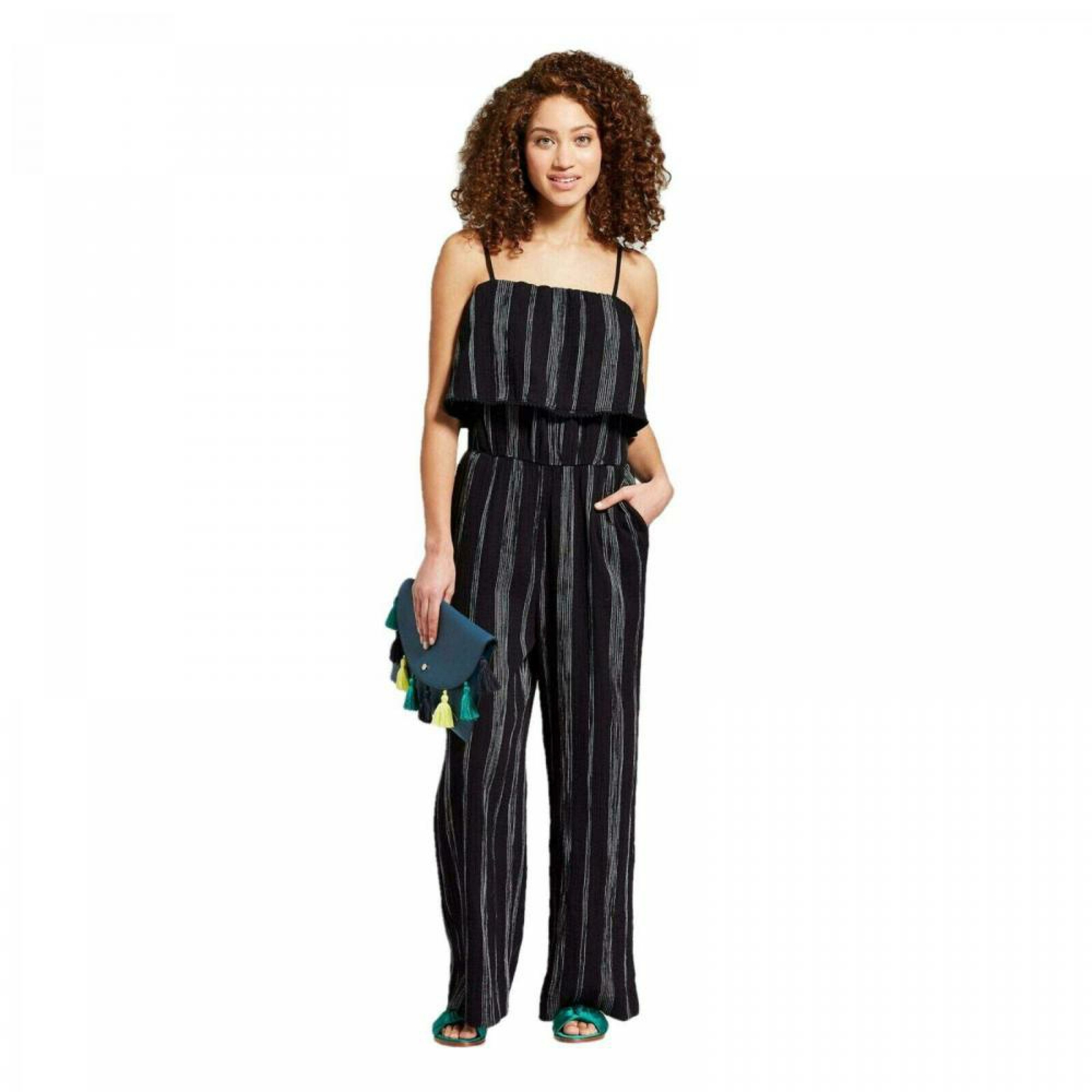 cotton gauze jumpsuit