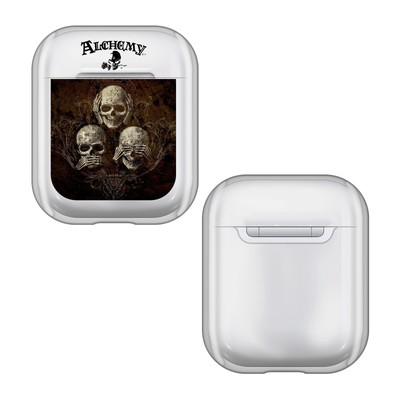 OFFICIAL ALCHEMY GOTHIC GOTHIC CLEAR HARD CRYSTAL COVER CASE FOR AIRPODS