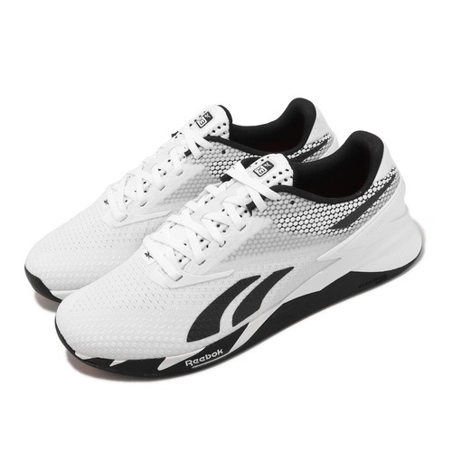 

Reebok Nano X3 White Black Smash Orange Мужские кроссовые кроссовки HP6049, Белый, Nano X3