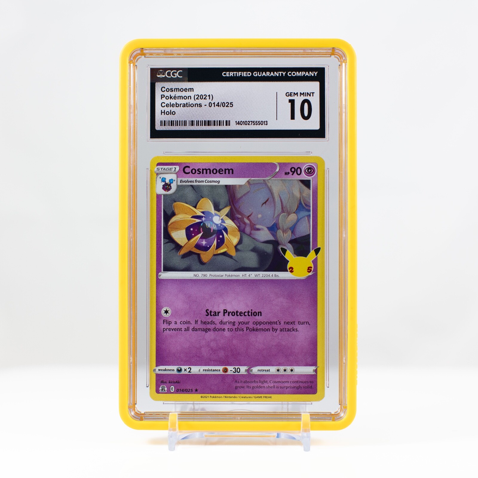 Pokmon Cosmoem Holo #014 Celebrations 2021 - CGC 10 Gem Mint | eBay