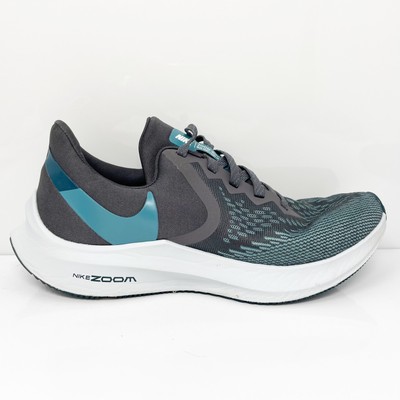 

Nike Womens Zoom Winflo 6 CU4926-001 Серые кроссовки для бега, размер 8, Серый, Zoom Winflo 6