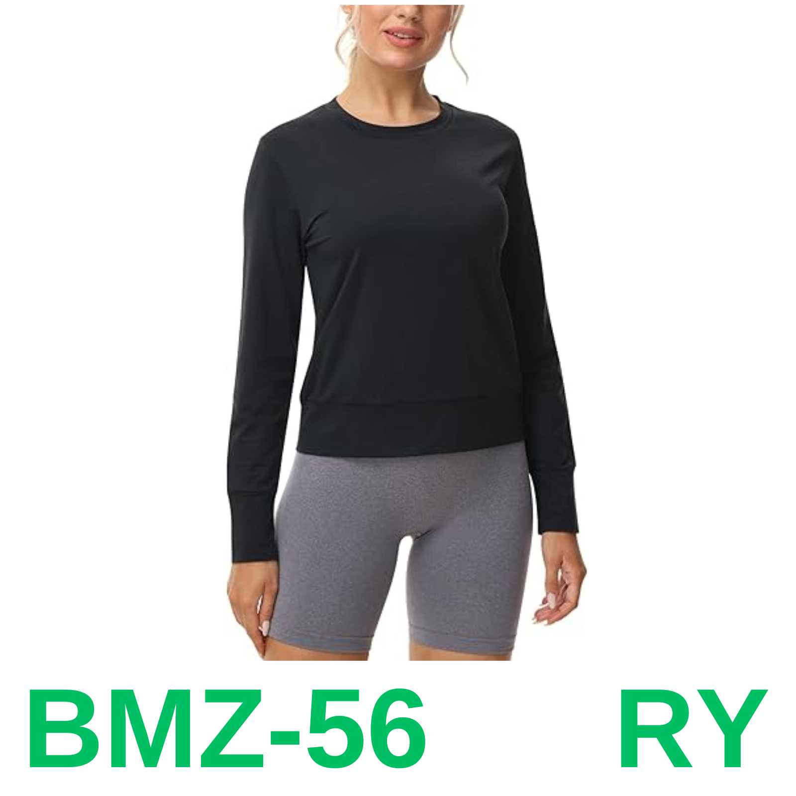 Women's Casual Basic Long Sleeve T-Shirts Lightweight Sweatshirts Layering, S