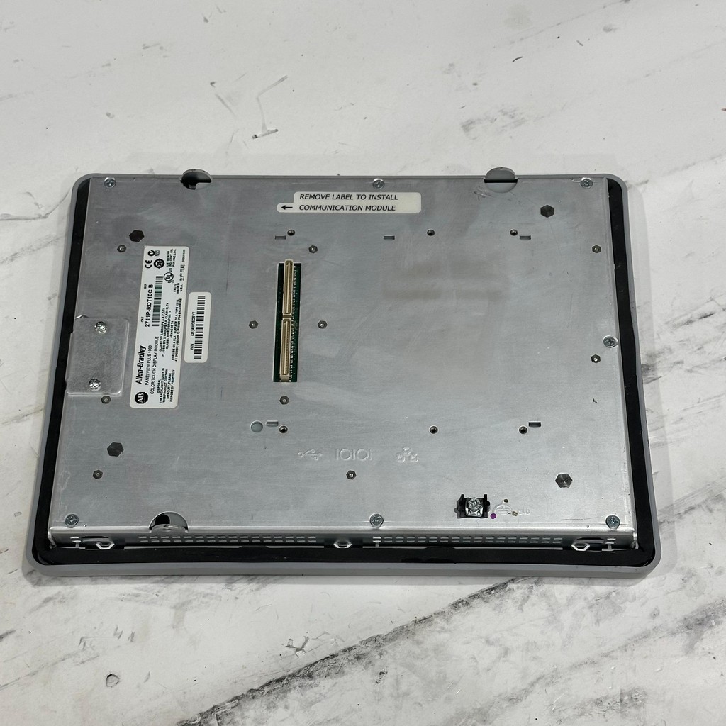 Allen Bradley 2711P-RDT10C SER. B PanelView Plus 1000 PLC HMI — 2