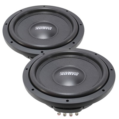 Sundown Audio SML 12'' 500W RMS Dual 2 Ohm Subwoofer SML-12-D2 Pair