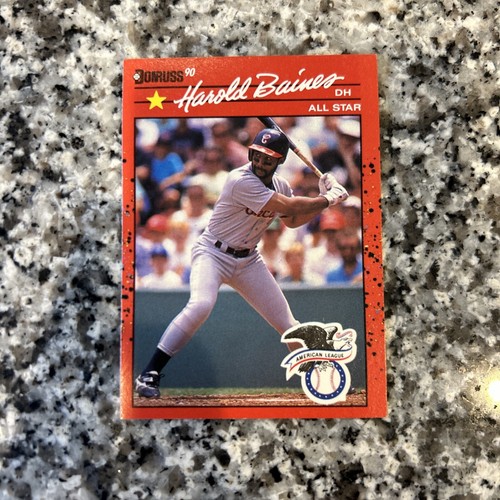 1990 Donruss Harold Baines Multiple Error Card | eBay