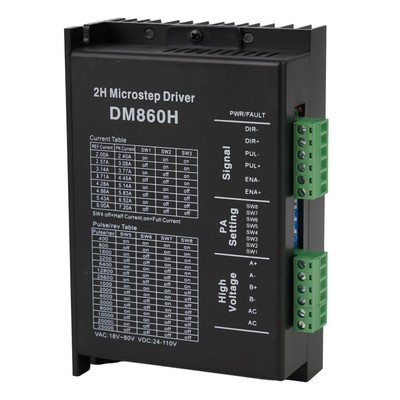 DM860H Digital 57/86 Stepper MotorDriver 2H Microstep Driver With CoolingFan