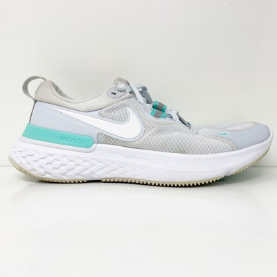 

Nike Womens React Miler CW1778-004 Серые кроссовки для бега, размер 8, Серый, React Miler