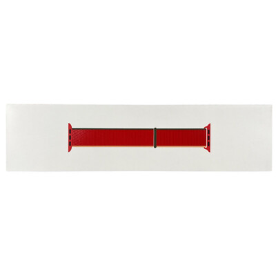 Apple Watch 42mm 44mm 45mm 1 2 3 4 5 6 7 8 9 SE Nike Sport Loop Band - Red