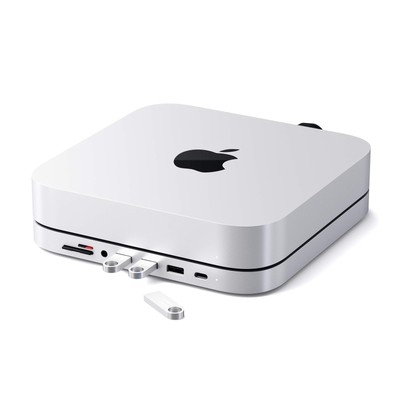 USB C Hub - Type-C Aluminum Stand & Hub - USB-C Data Port, Micro/SD Card Read...