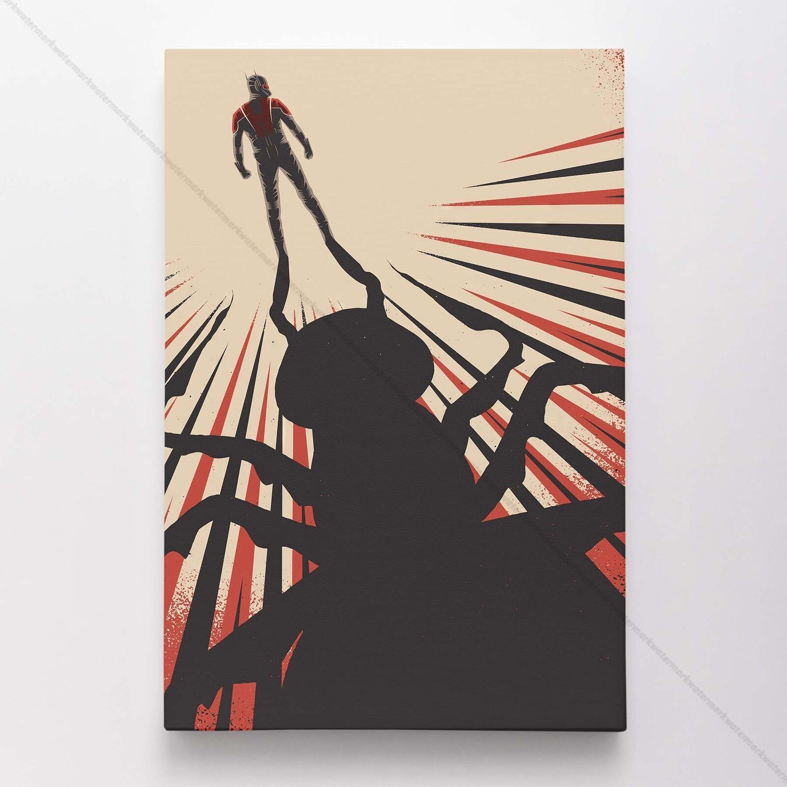 Ant-Man Poster Canvas Avengers Ant Man Antman Movie Superhero Marvel Print #2931