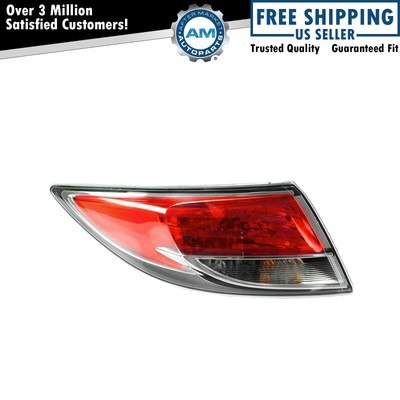 Bulb Type Taillight Taillamp Outer Driver Side Left LH for 09-13 Mazda 6 NEW