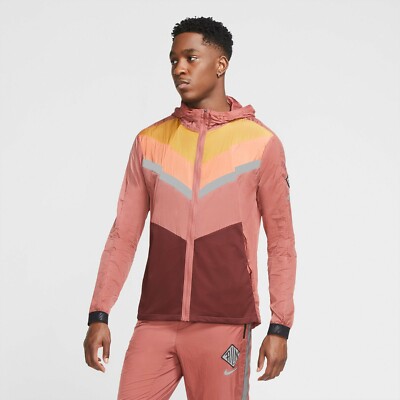 Nike WILD RUN WINDRUNNER Jacket Track Hoody Running sweat shirt Top Men sz XL~NW