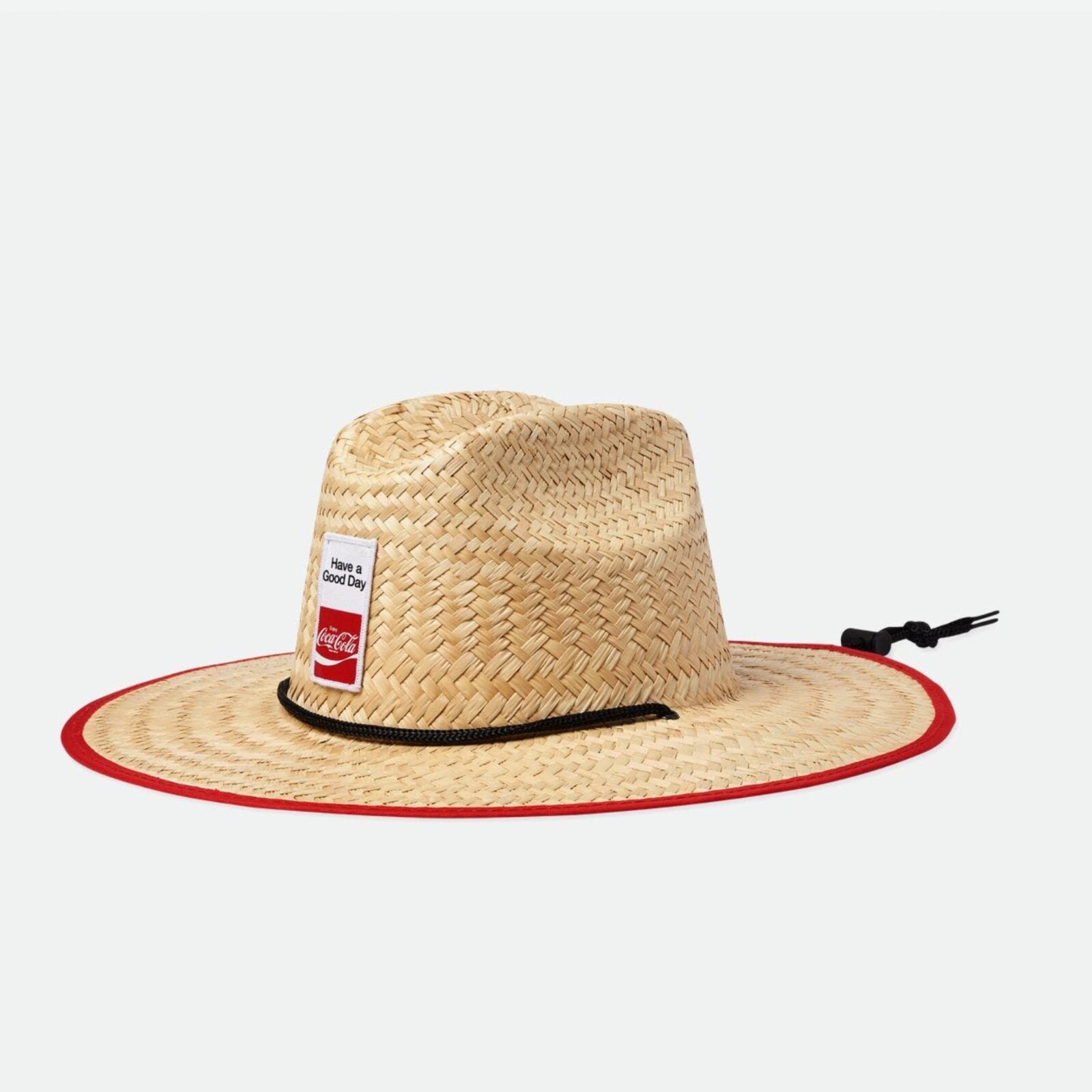 BRIXTON x CC SUN STRAW HAT GR: S/ M 56-58 CM 7-7 1/4 CC RED