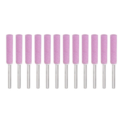 12pcs Diamond Coated Chainsaw Sharpener Bits 7/32'' Chain Saw Grinder, Ceramics
