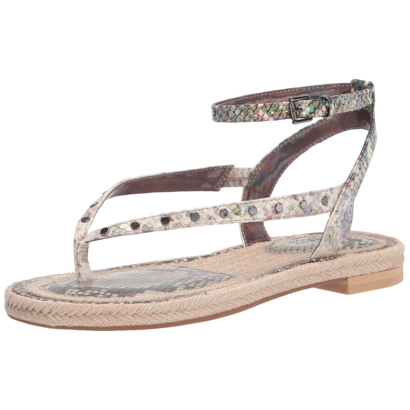 

Женские сандалии на плоской подошве Vince Camuto, серые, разноцветные EUR 37,5 США 7,5, Multicolor