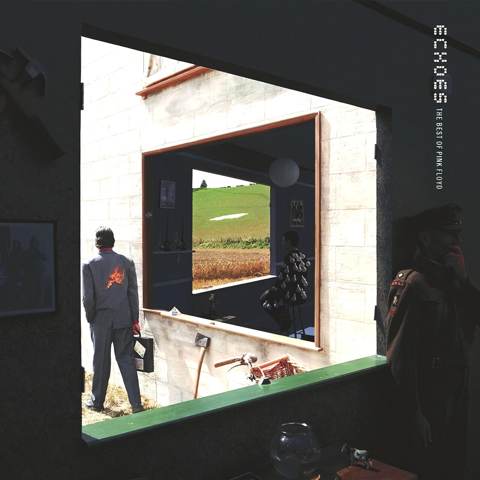 Pink Floyd – Postcard Echoes, 16x16 Cm, Offizielle Grußkarte Mit Glänzendem Finish & Umschlag