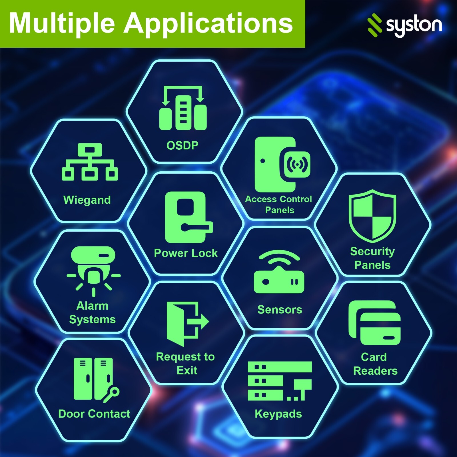 Syston Access Control Composite Cable - 18/4C + 22/3PR OAS + 22/2C + 22/4C, CL3P
