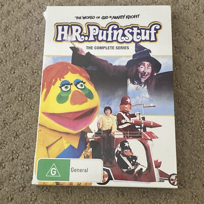 H. R. PUFNSTUF The Complete Series DVD 3 Discs Region 4 PAL Sid & Marty Kroft