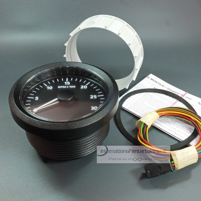 VDO VIEWLINE ELEKTRONISCHER DREHZAHLMESSER 3000UPM 85MM TACHOMETER 12 24V