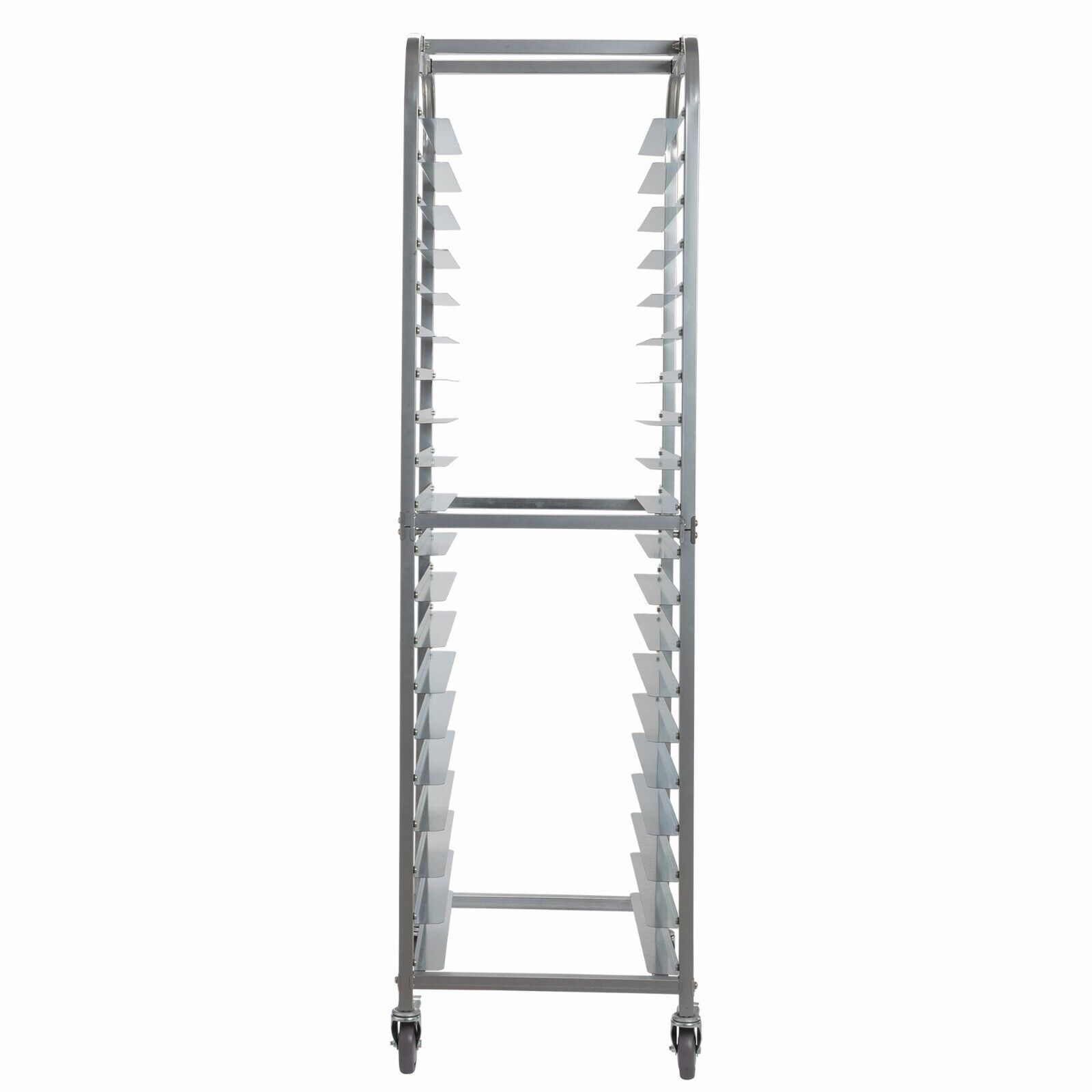 20-Tier Bun Pan Bakery Rack with 4 Wheels for Kitchen Bakery Restaurant Catering